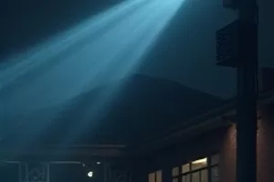 纪录短片凌晨四点的面包房封面：后厨案板上的面团与暖灯